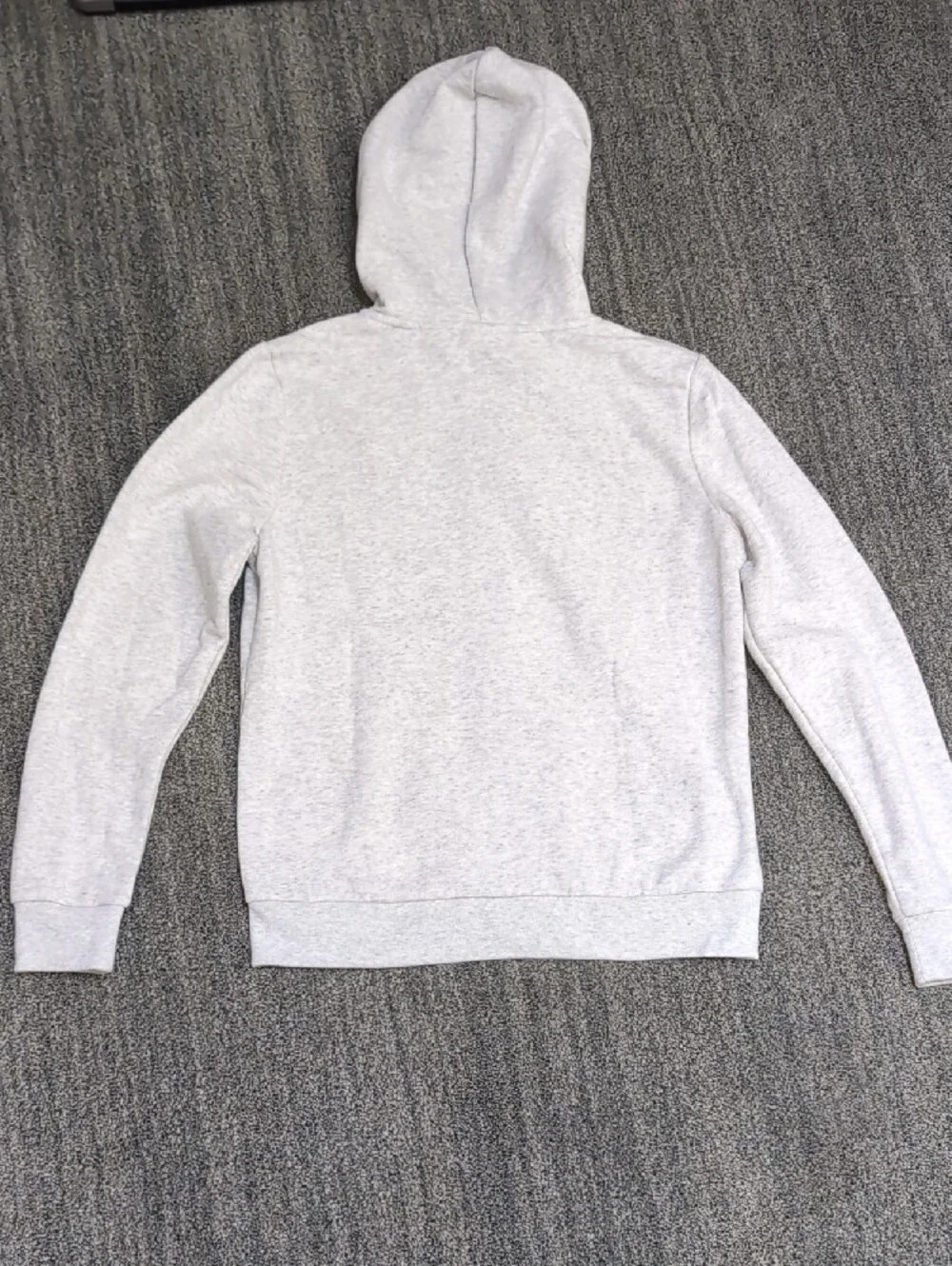 NWT PINK Victoria's Secret Light Gray Hoodie & Joggers Set Pastel Logo Medium - Picture 5 of 10